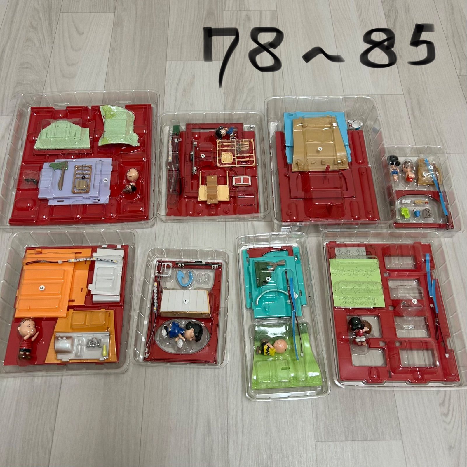 デアゴスティーニ つくってあつめるスヌーピー&フレンズ 70〜95号