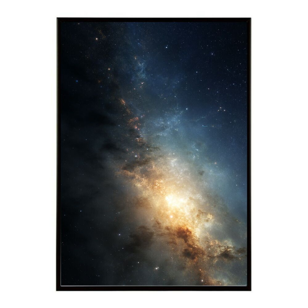A2サイズ（約42x59cm）】【lm-poster-565】【フレーム付き】宇宙