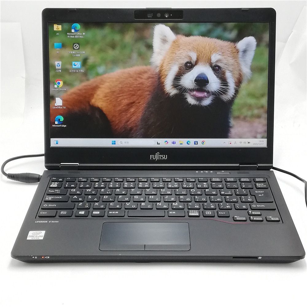 Wi-Fi有 富士通 ノートパソコン U 7310 D Core i 5 10310 8 GB 高速SSD 無線 Bluetooth カメラ Windows 11 Office済 即使用可