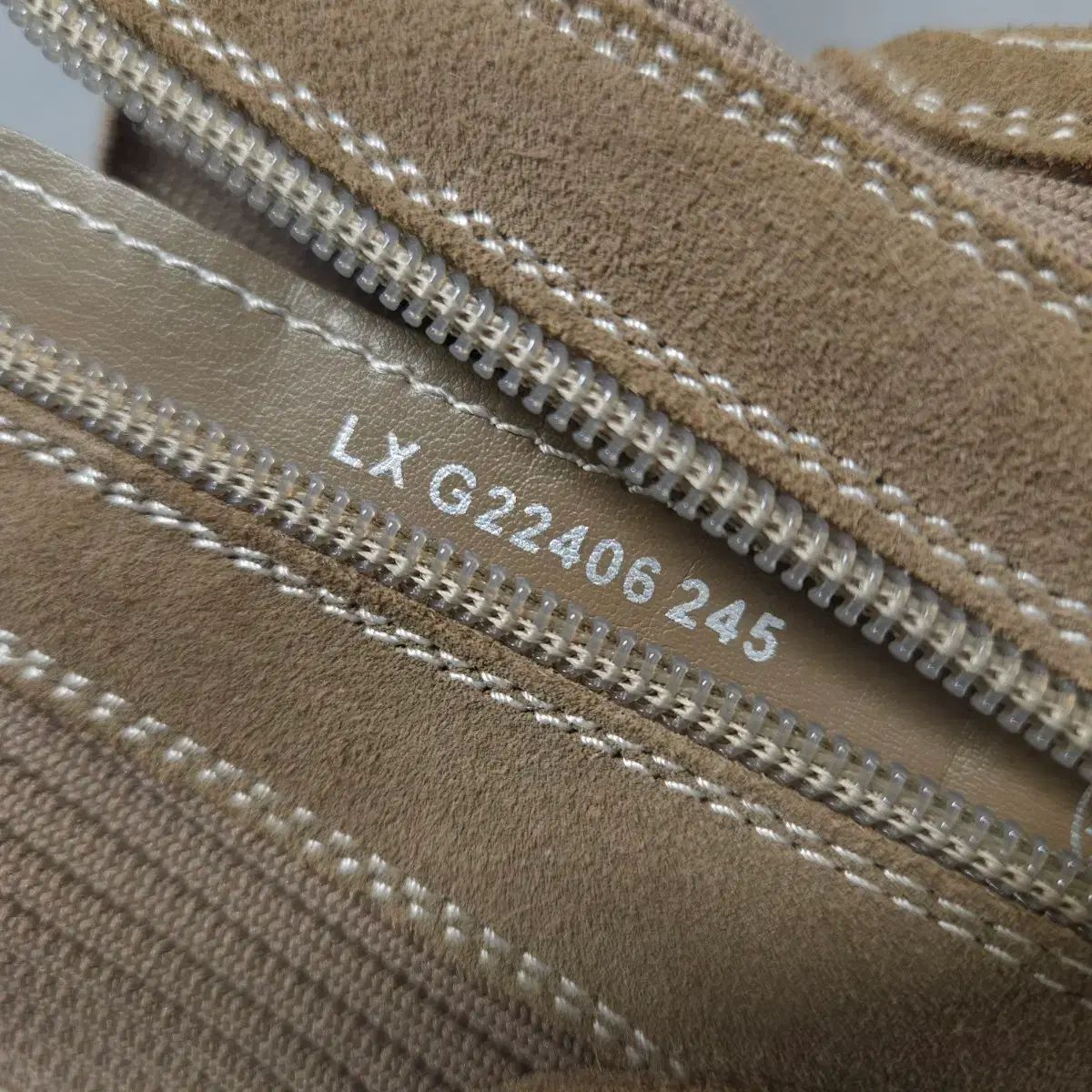 アンクルブーツ ベージュ