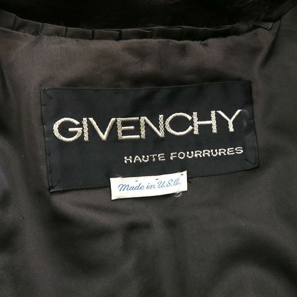 ジバンシー 逆毛ミンクコート