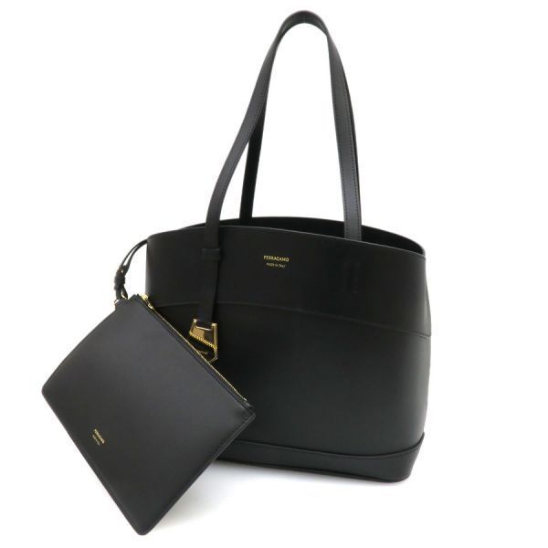 フェラガモ チャーミング トートバッグ 216797 Aランク