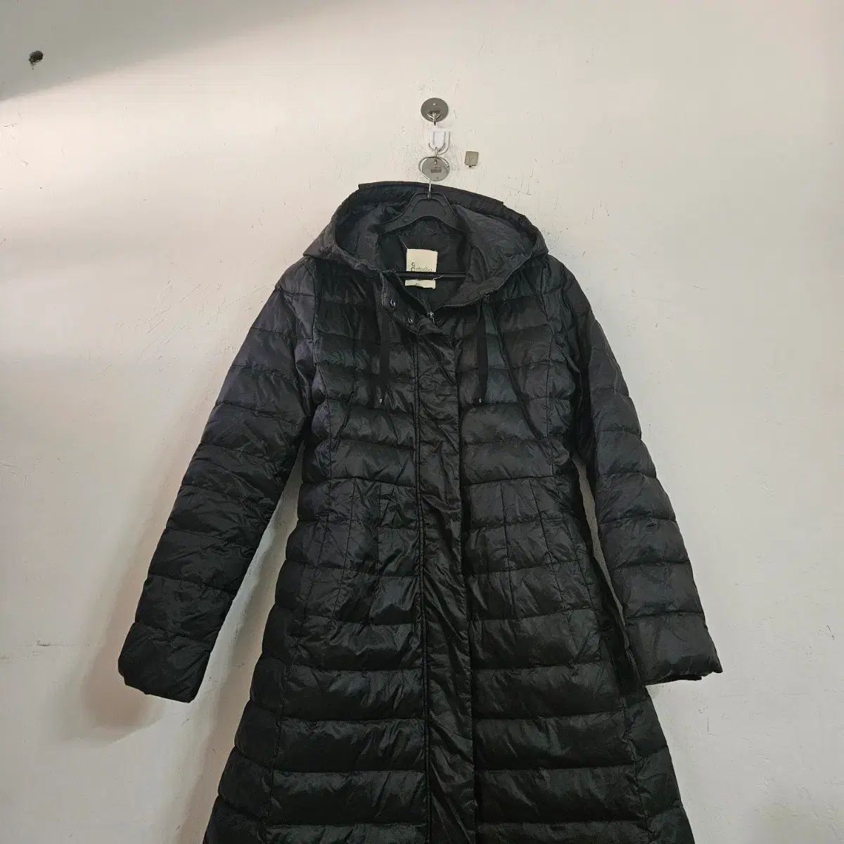 G studio ロング ダウン コート フード スタイル