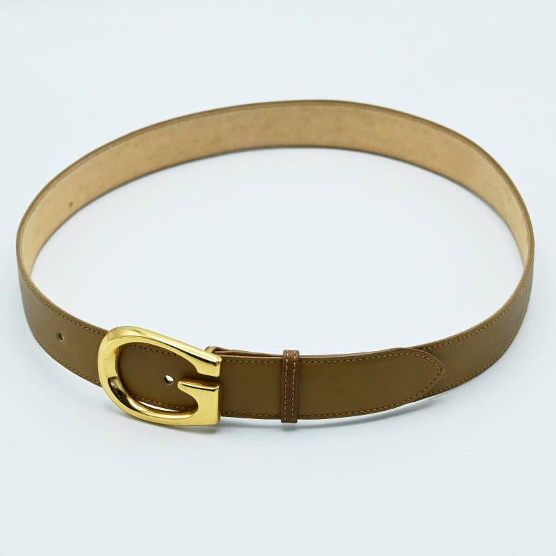 GUCCI オールドグッチ Gバックル レザー レディースベルト 75-30