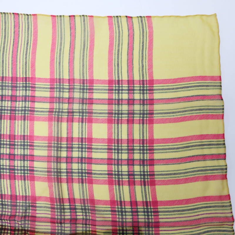 シャネル チェック柄