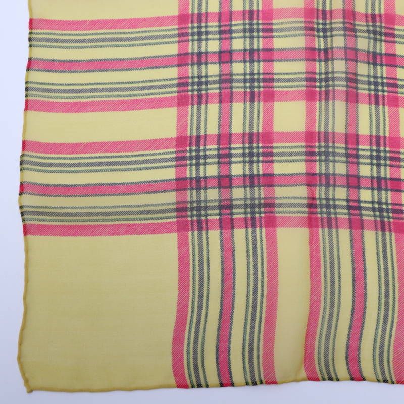 シャネル チェック柄