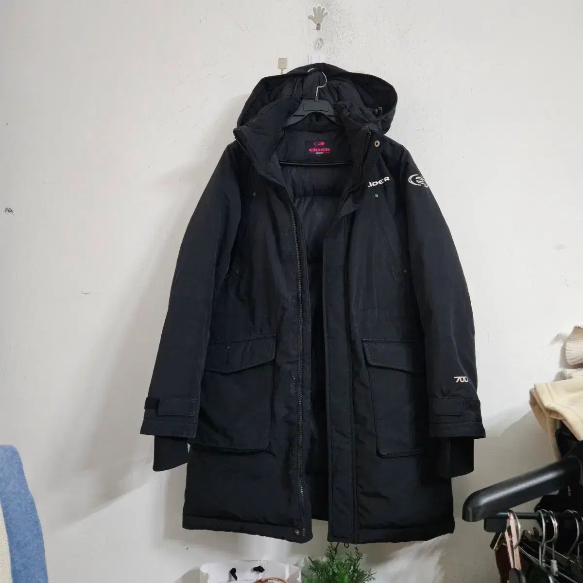 アイダー ブラック ダウン アウター 販売 EIDER ブラック ダウン