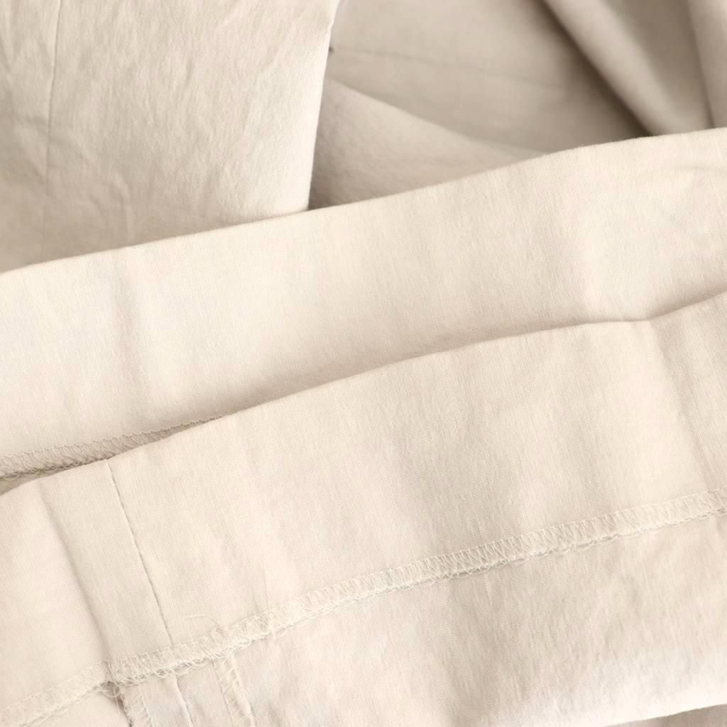 ワイドパンツ リネン混