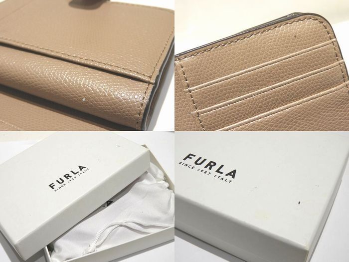  フルラ カメリア 2つ折り L字ファスナー 財布 コンパクト パープル系 レザー WP 00315 ARE 000 1891 S FURLA レディース 7 L 二つ折り財布 折り財布