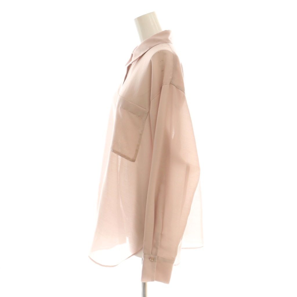 アルページュ ストーリー Arpege story 25SS シアーシャツ 長袖 2