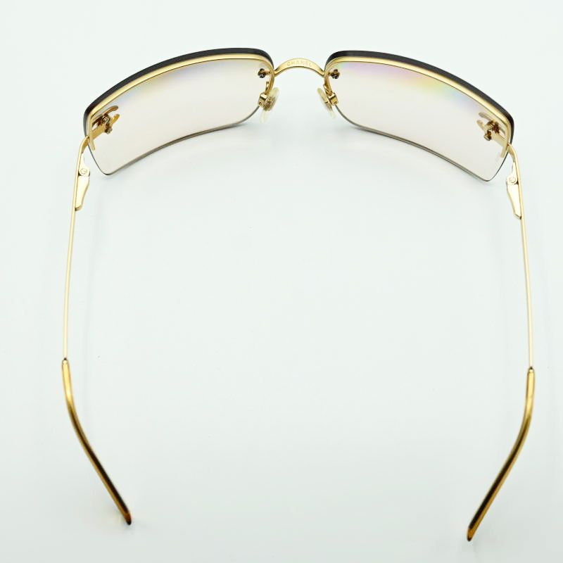 CHANEL シャネル サイドココマーク ラインストーン ハーフリム