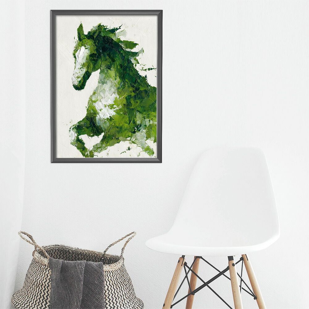 B2サイズ（約51x73cm）】【lm-poster-5778】【フレーム付き】ホース