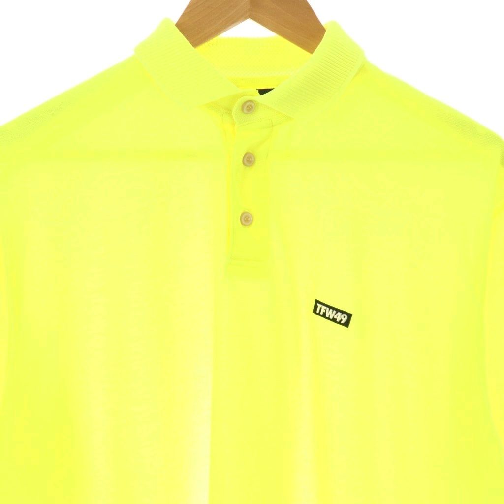 ティーエフダブリュー49 TFW49 CLASSIC POLO ポロシャツ M イエロー