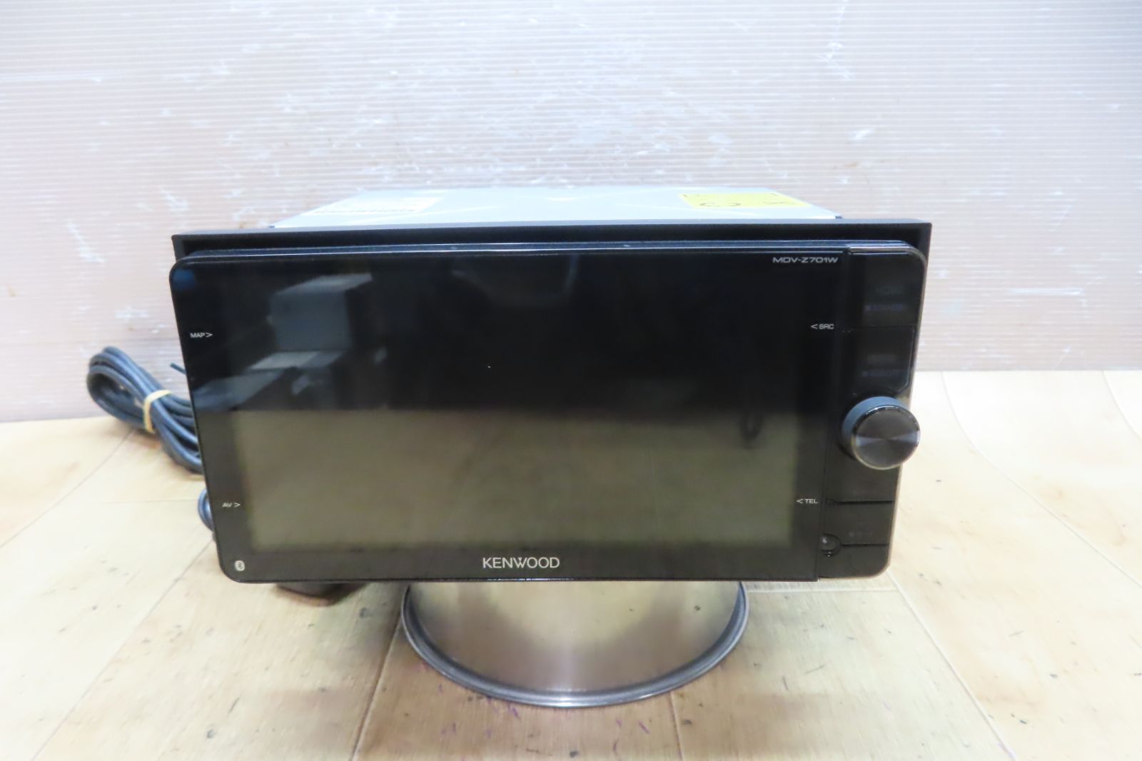 美品☆動作保証付☆F5085/ケンウッド MDV-Z701W SDナビ 地図2016年 地