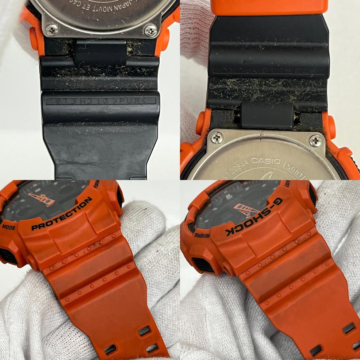 加古川店】 中古 G-SHOCK | ジーショック 腕時計 GA-100L オレンジ