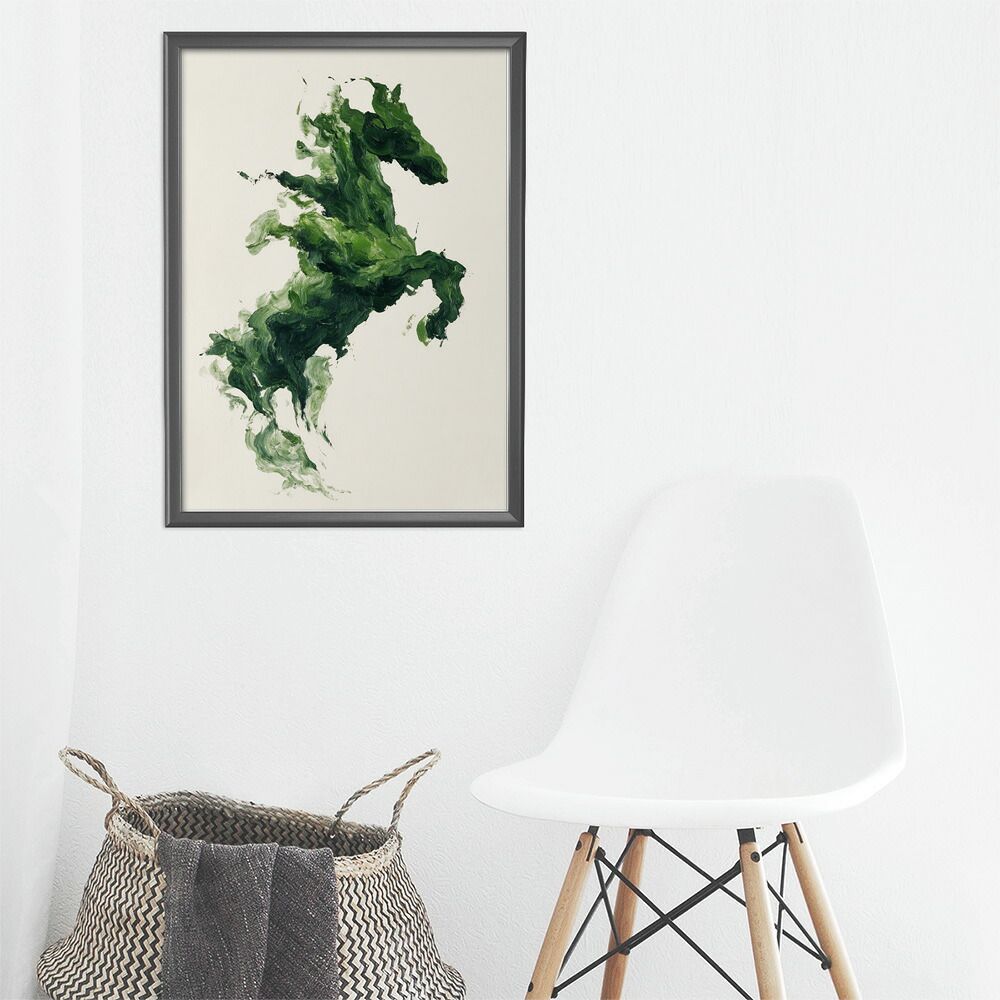 B1サイズ（約73x103cm）】【lm-poster-5791】【フレーム付き】ホース