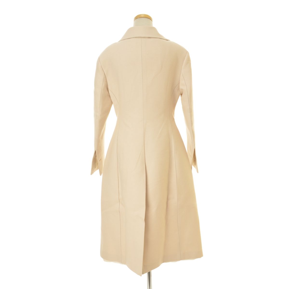 FALL 2019 594531 VKDK 0 シルク混 チェスター ロングウールコート