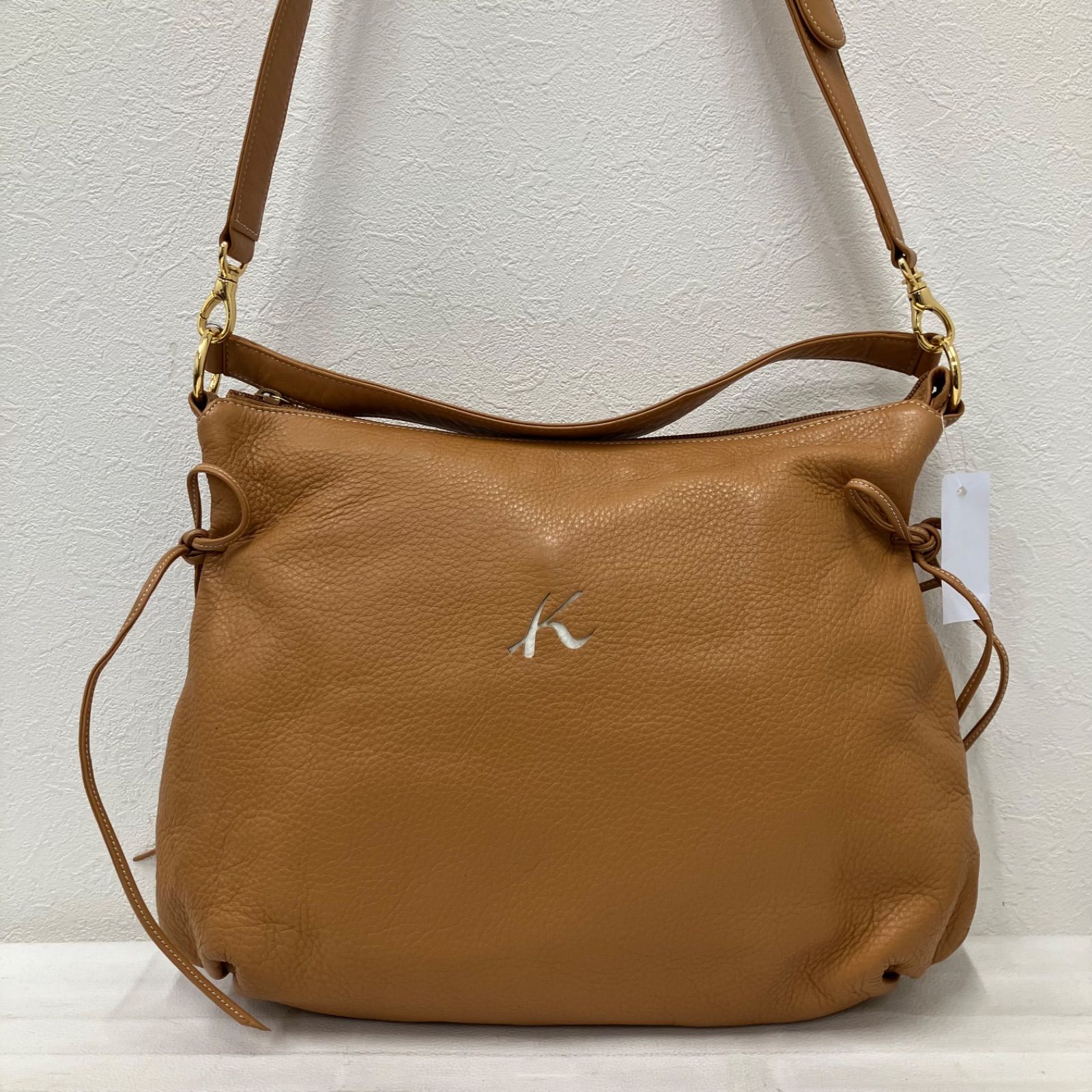 7616 Kitamura キタムラ 2way ショルダーバッグ ハンドバッグ トート 