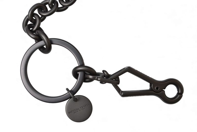 ボッテガヴェネタ キーホルダー コインケース ミニポーチ BOTTEGA VENETA イントレチャート 474569 VT 201 6542 オレンジ系