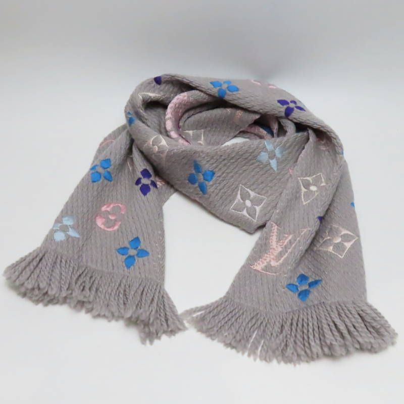 S04-k170 LOUIS VUITTON ルイヴィトン モノグラム エシャルプ・ロゴ