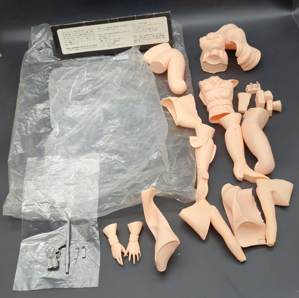 北九州ピエロ 1 4スケールソフビキット 原型 K PIERO 香津美 リキュール