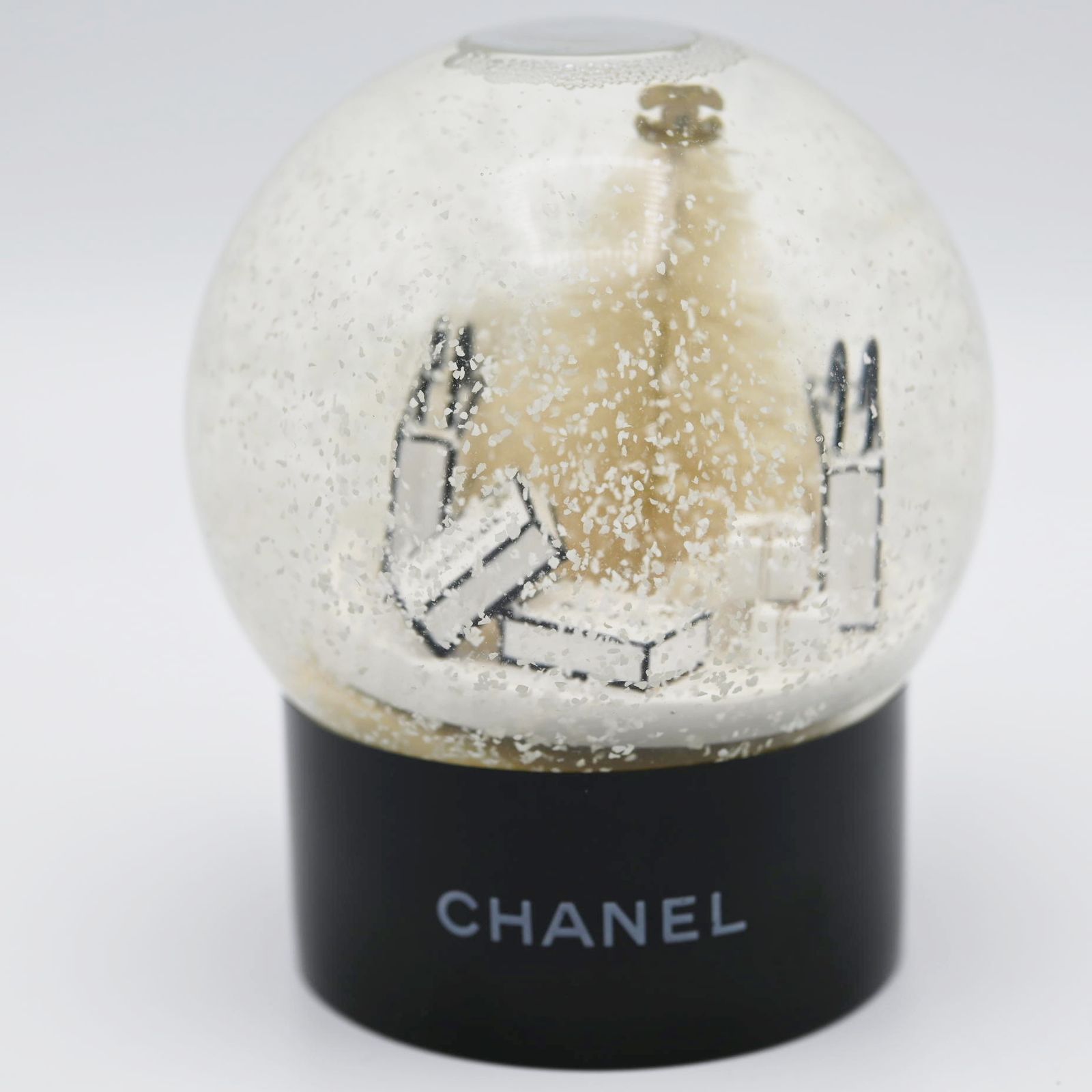  M11 CHANEL シャネル クリスマス 2012年 スノードーム デスクキャビネット 置物 インテリア小物