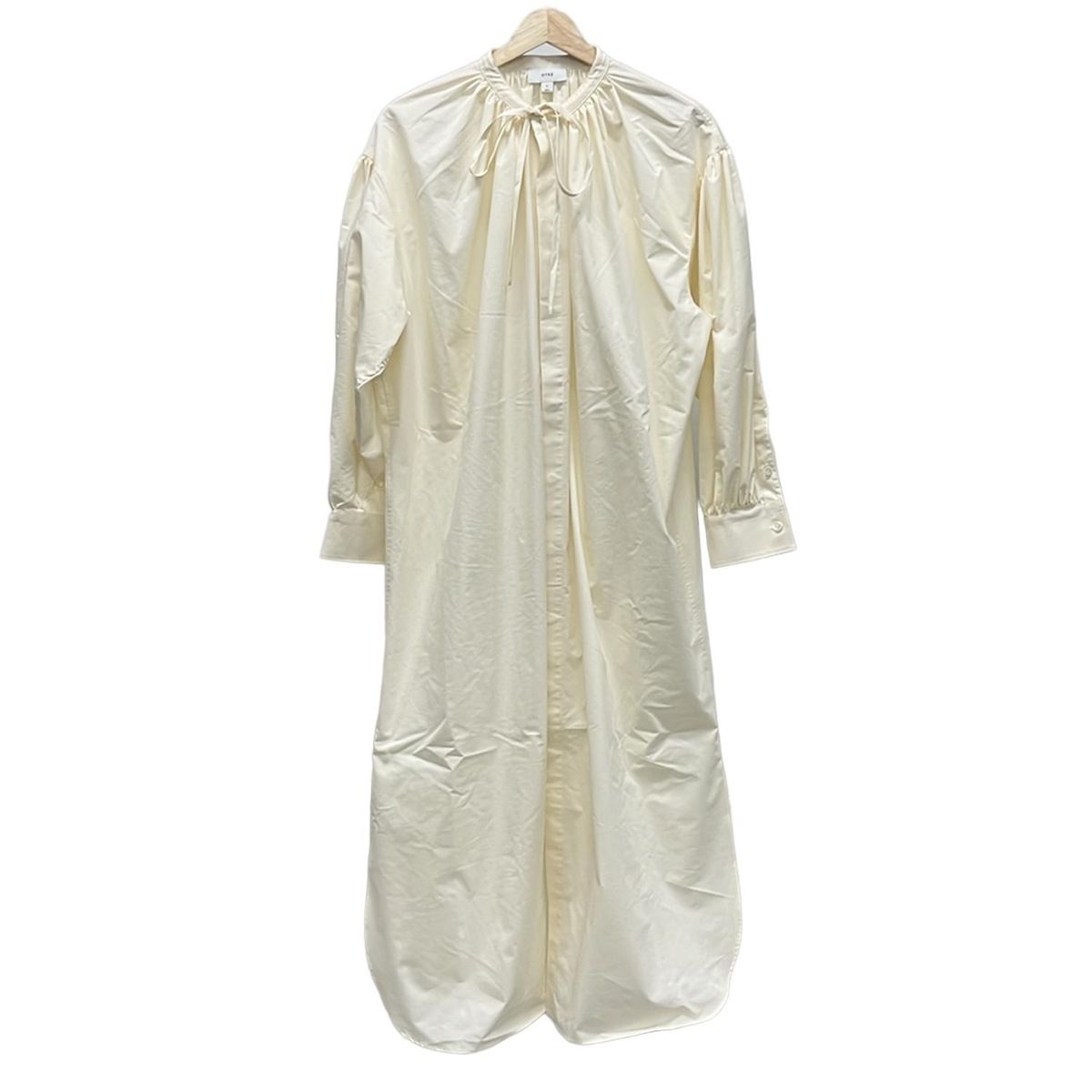 HYKE ハイク ワンピース サイズ1 S レディース - アイボリー 長袖 ロング