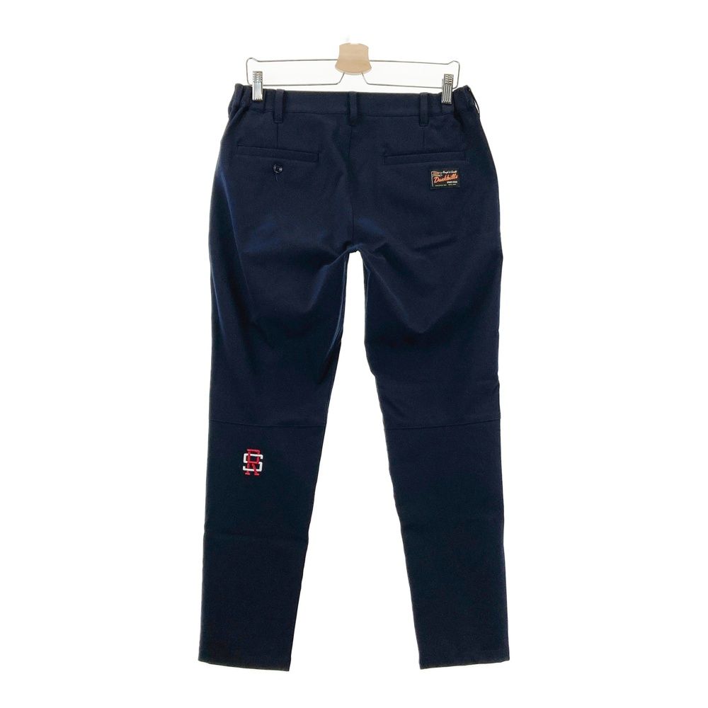 サイズ M ROUGH-SWELL ラフアンドスウェル モデル ロングパンツ ネイビー系 ゴルフウェア メンズ ストスト