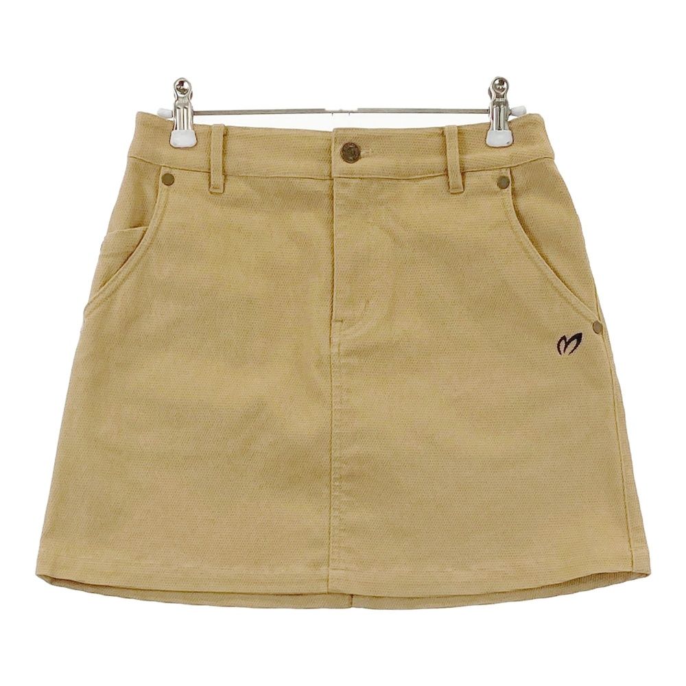 サイズ 00 MASTER BUNNY EDITION マスターバニーエディション モデル ストレッチスカート ブラウン系 ゴルフウェア レディース ストスト