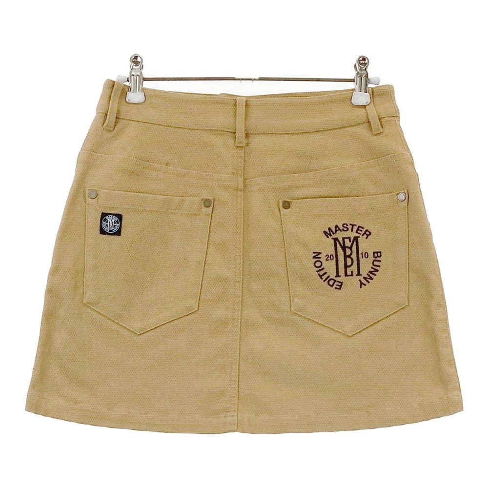 サイズ 00 MASTER BUNNY EDITION マスターバニーエディション モデル ストレッチスカート ブラウン系 ゴルフウェア レディース ストスト