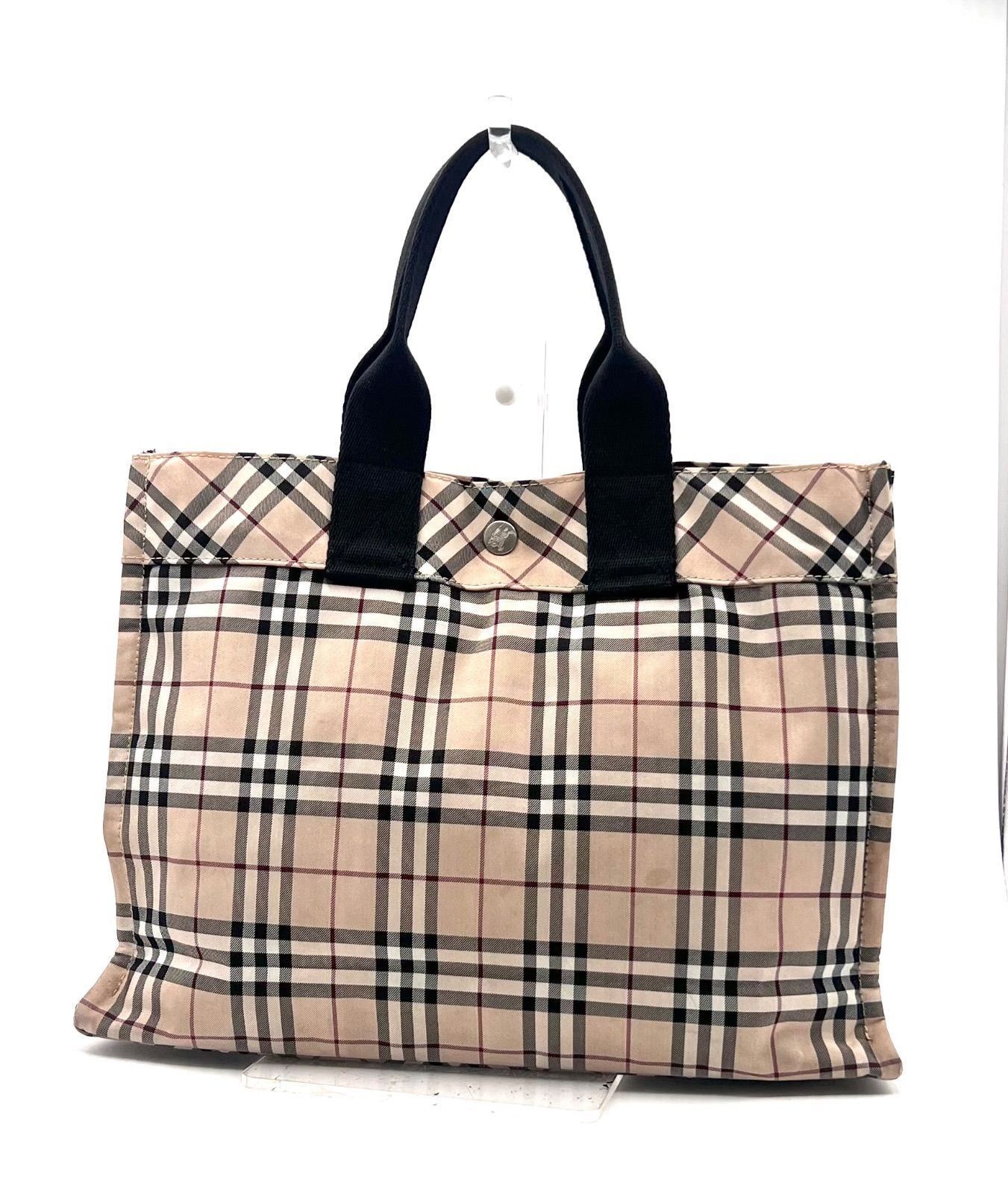 バーバリー ハンドバッグ トートバッグ ノバチェック 01 BS 286