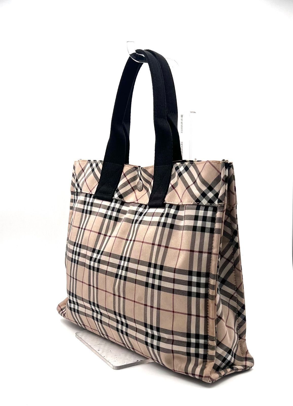 バーバリー ハンドバッグ トートバッグ ノバチェック 01 BS 286