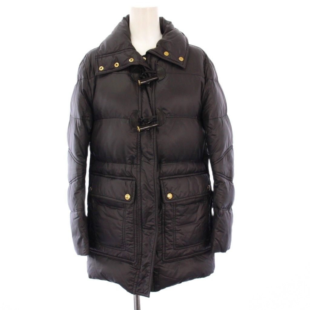 ルイヴィトン LOUIS VUITTON ダウンジャケット アウター 裏地モノグラム 34 黒 RW 112 W KH
