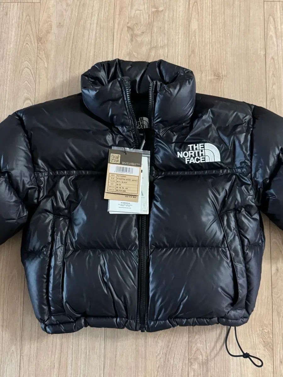 THE NORTH FACE ザノースフェイス ヌプシ ショートダウン ブラック s