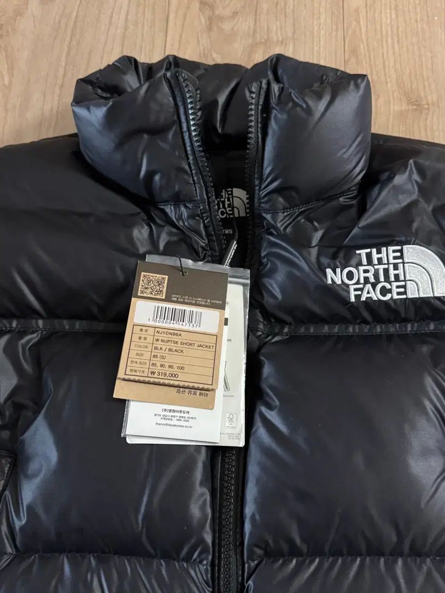 THE NORTH FACE ザノースフェイス ヌプシ ショートダウン ブラック s