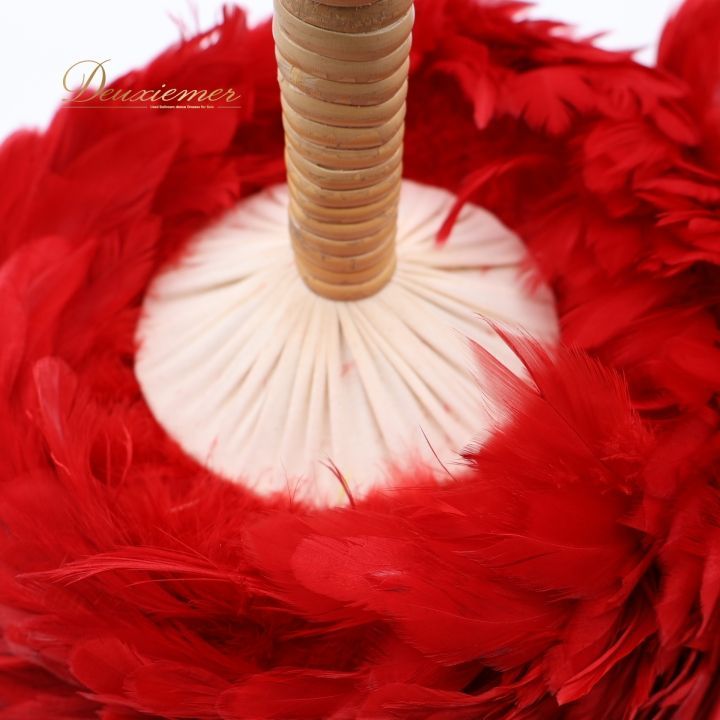 フラダンス ウリウリ マラカス 小物 レッド系 楽器 一体型 赤 黄 茶