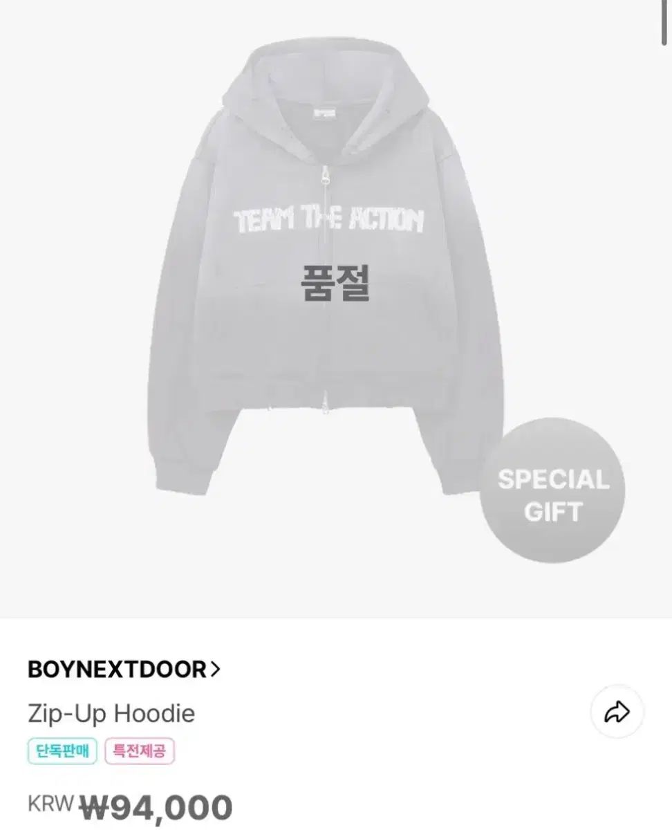BOYNEXTDOOR(ボイネク) フーディー ジップアップ 出品 ディ 액션 (DI