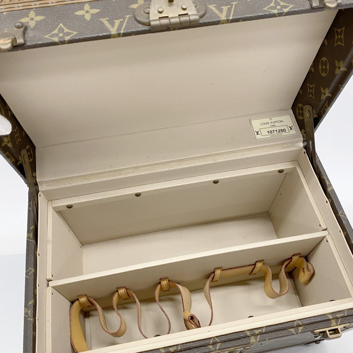  5 pb 3067-r ルイヴィトン 化粧ケース モノグラム ボワットファルマシー M 21826 ブラウン メンズ レディース ユニセックス その他 小物