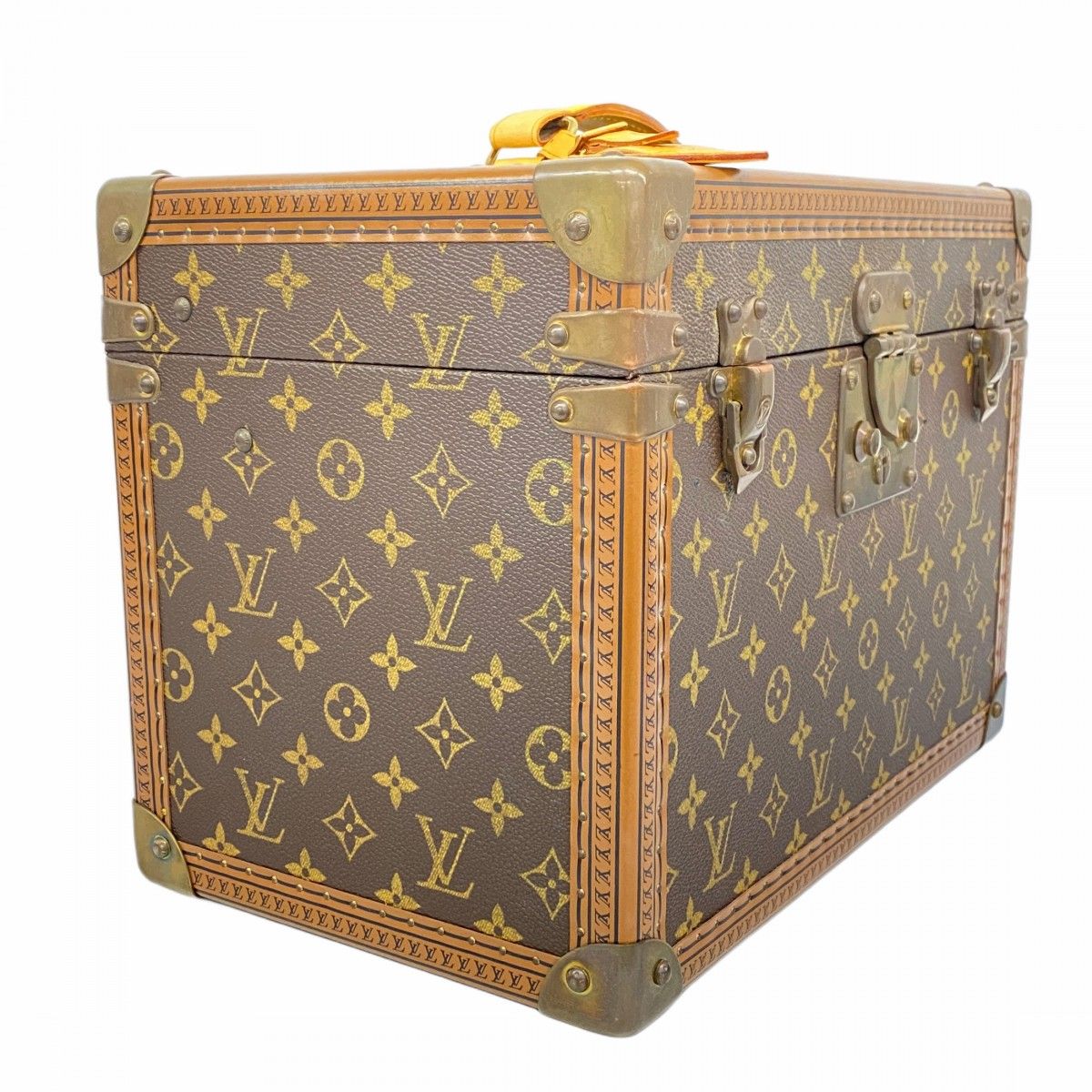 5 pb 3067-r ルイヴィトン 化粧ケース モノグラム ボワットファルマシー M 21826 ブラウン メンズ レディース ユニセックス