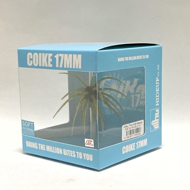 コイケ17mm ウォーターメロンシード　ハイドアップ HIDEUP/ハイドアップ COIKE 17MM Soft Matenial カラー：#102