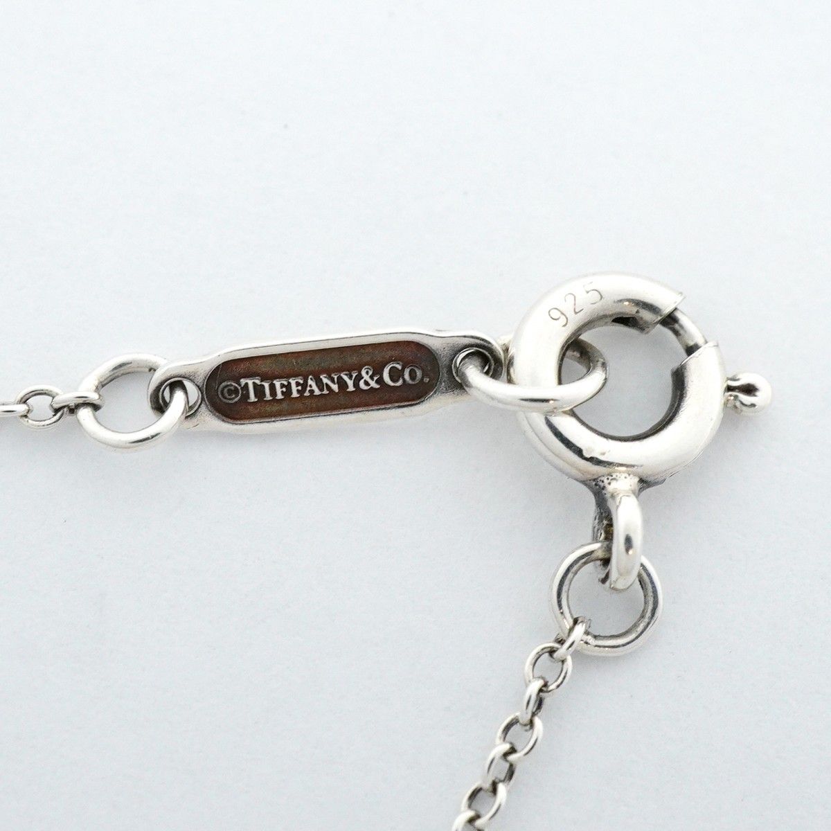 5jpb0271】ティファニー ネックレス ボウリボン シルバー925【中古