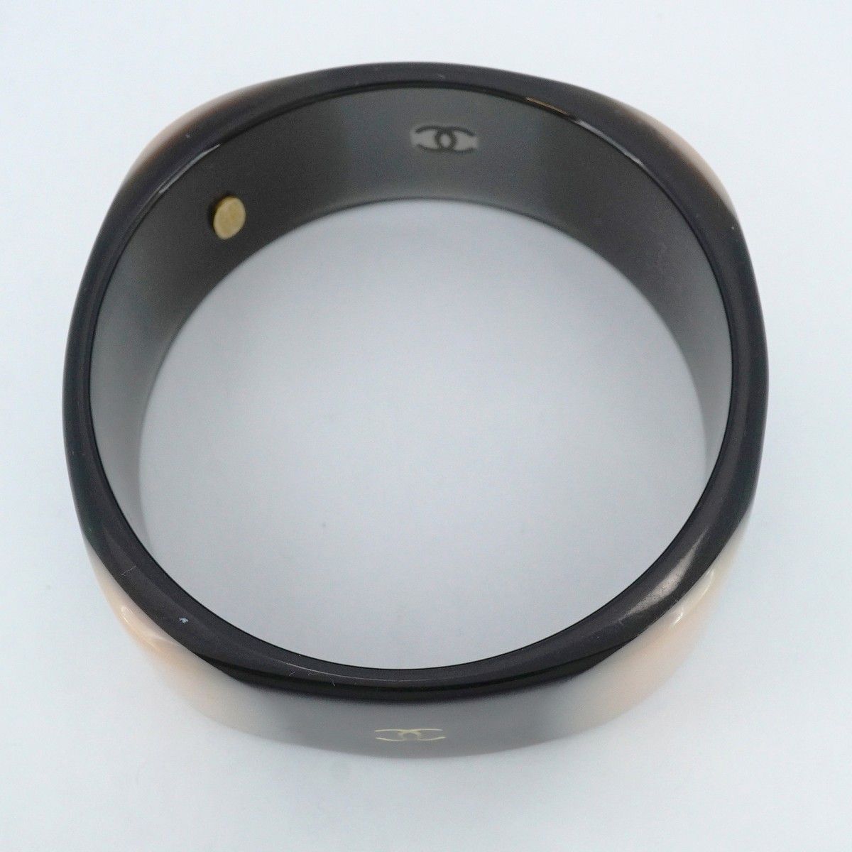  5 jpb 0284 シャネル バングル ココマーク プラスチック ブラック ピンク レディース バングル リストバンド アクセサリー