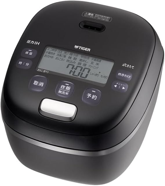 タイガーTIGER 圧力IHジャー炊飯器 5 5合炊き オフブラック JRI G 100 KO