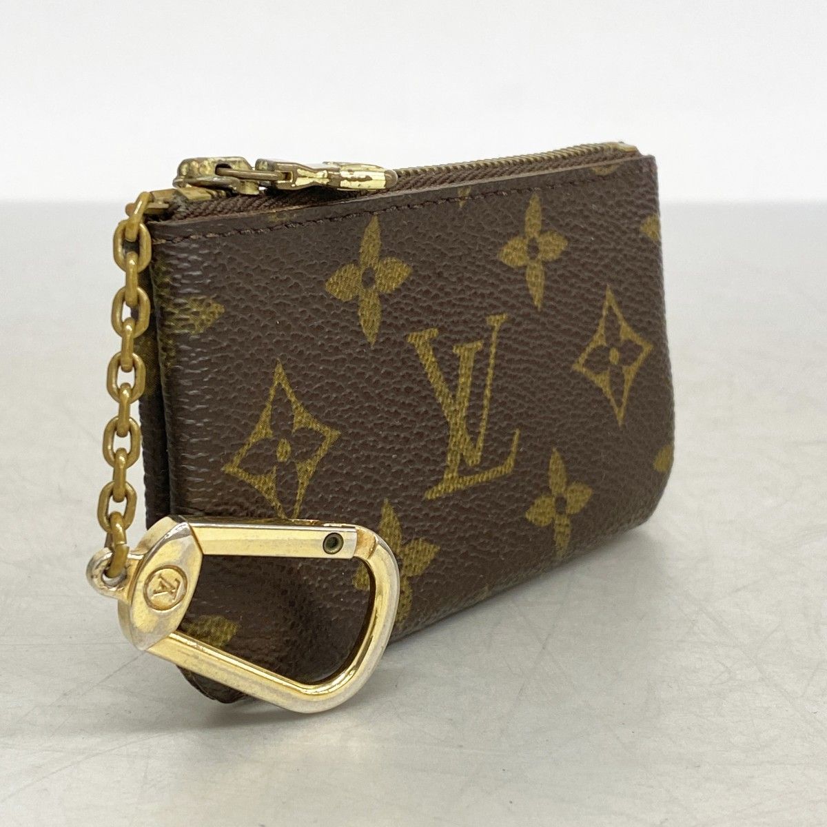 5 pb 2901 ルイヴィトン コインケース モノグラム ポシェットクレ M 62650 ブラウン メンズ レディース ユニセックス