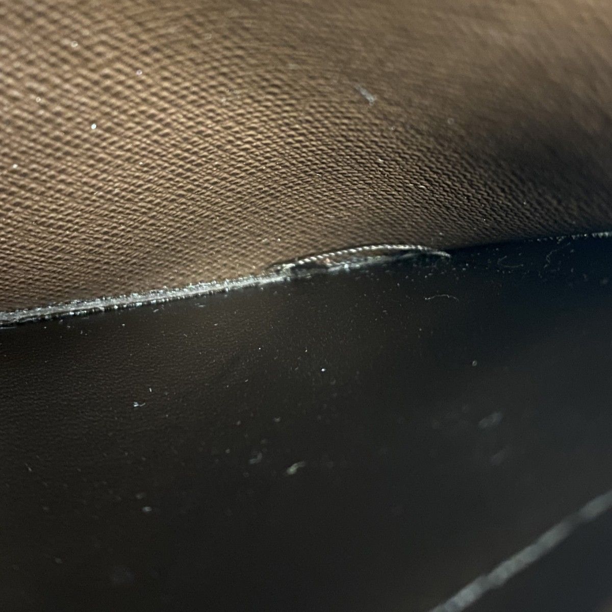  5 pb 3071-r ルイヴィトン 三つ折り財布 ダミエ ポルトトレゾールエテュイパピエ N 61202 エベヌ メンズ レディース ユニセックス 三つ折り財布 折り財布