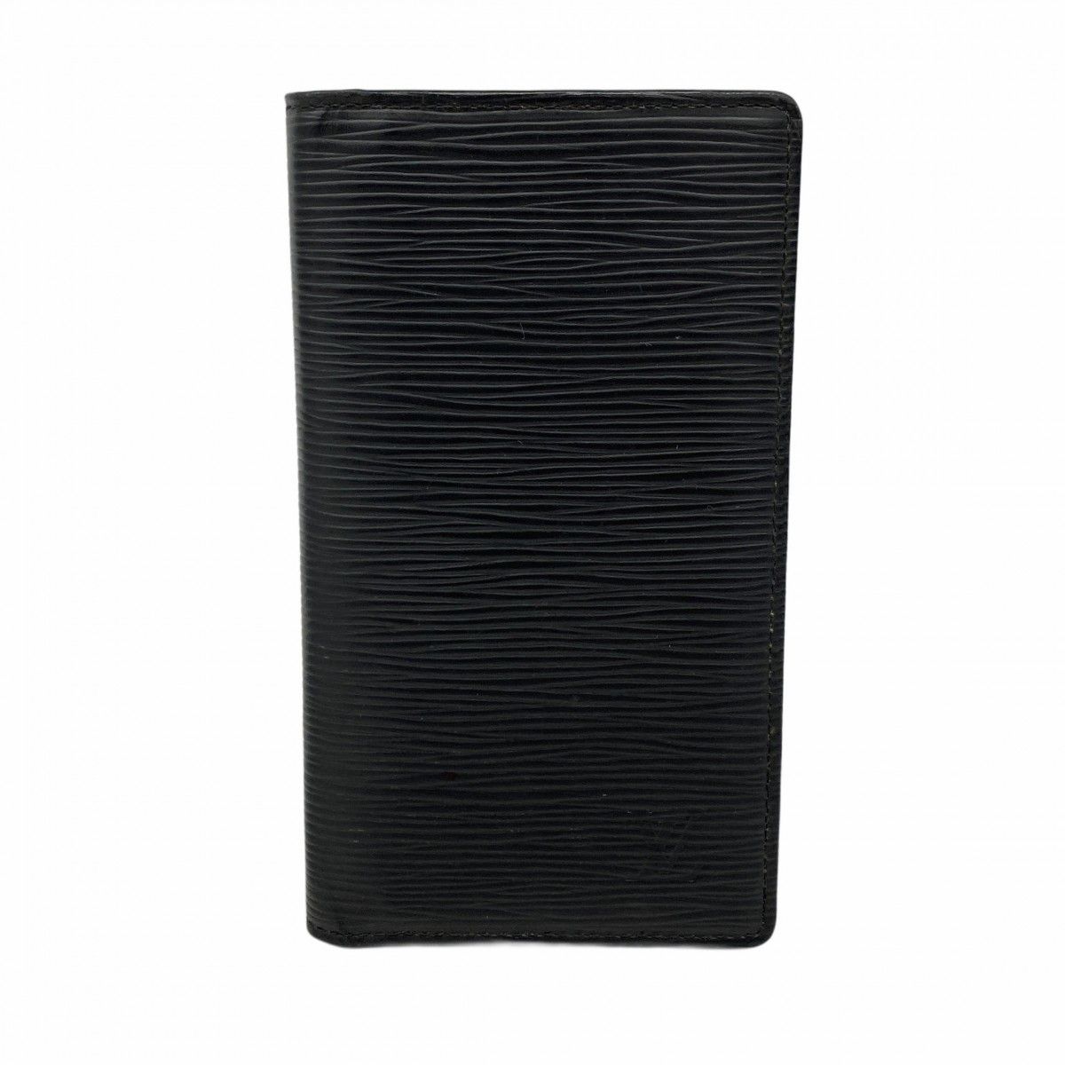 5 pb 3072-r ルイヴィトン 手帳カバー エピ アジェンダポッシュ R 20522 ノワール メンズ レディース ユニセックス