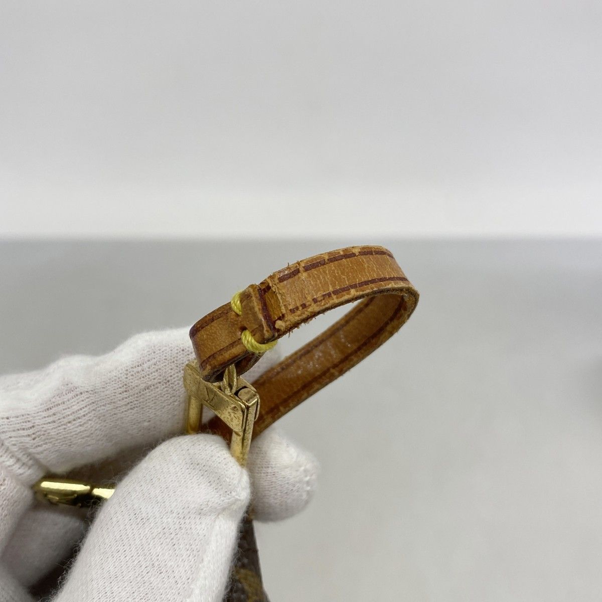  5 pc 3086 ルイヴィトン ポーチ モノグラム ポシェットアクセソワール M 51980 ブラウン レディース その他 バッグ