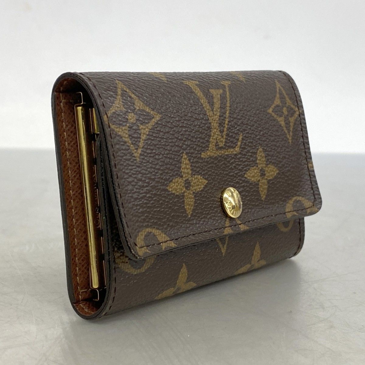 5 pc 3128 ルイヴィトン キーケース モノグラム ミュルティクレ6 M 62630 ブラウン メンズ レディース ユニセックス