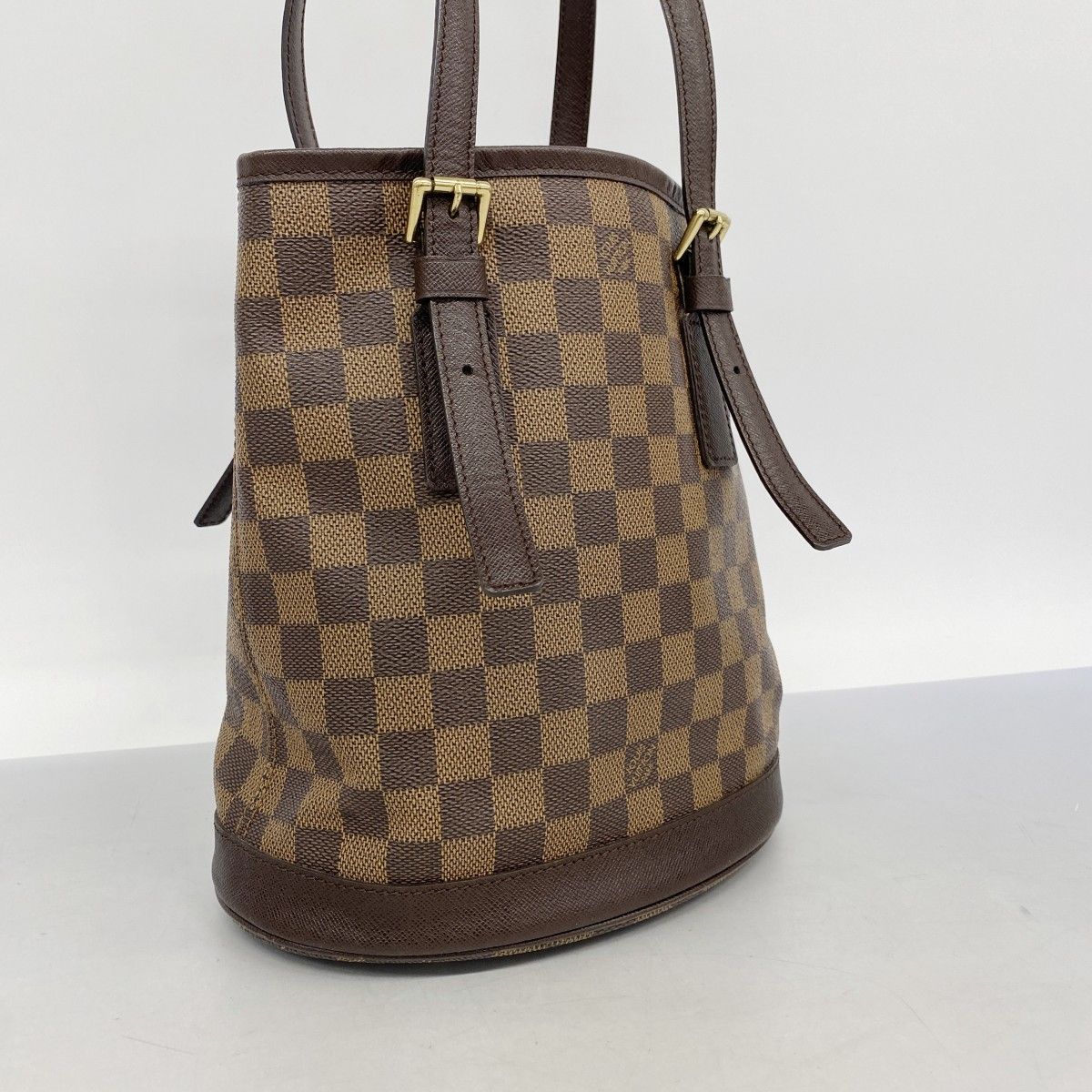 5pc3162】ルイヴィトン トートバッグ ダミエ マレ N42240 エベヌ【中古