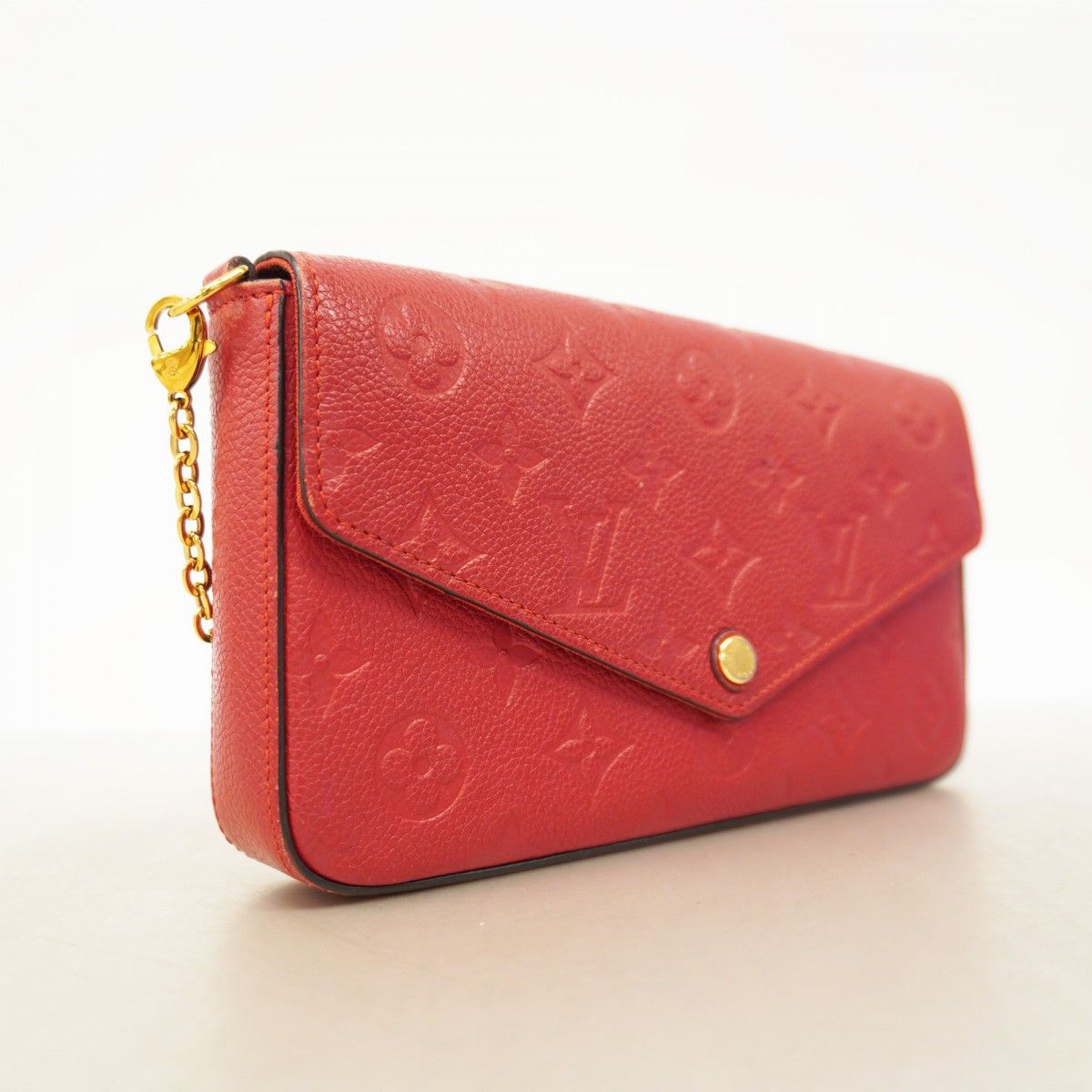 5 pc 3178 ルイヴィトン ショルダーウォレット モノグラム アンプラント ポシェット フェリシー M 64065 スリーズ レディース